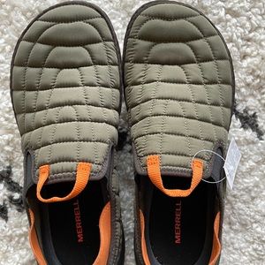 Merrell olive hut moc new never worn